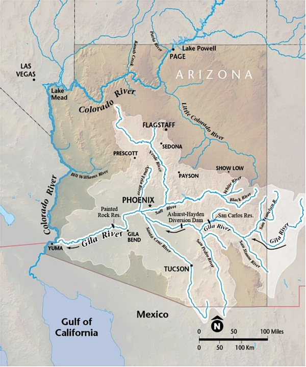 Once a Rich Desert River, the Gila Struggles to Keep Flowing - Yale E360