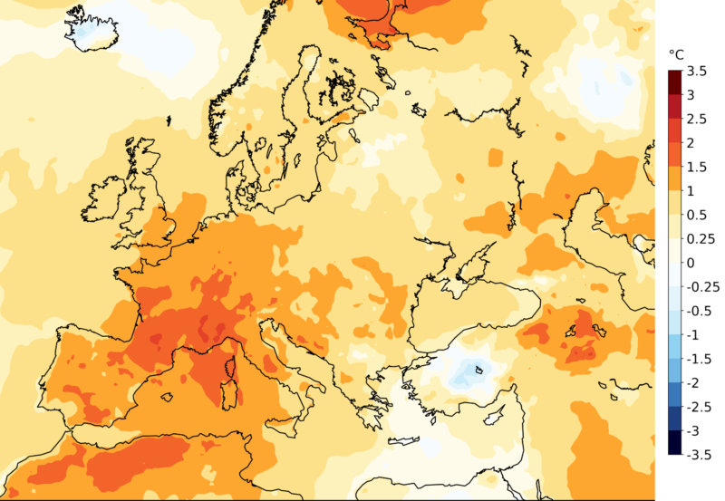 The Fastest-Warming Continent, Europe Has Already Heated By More Than 2 ...