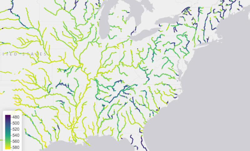 One-Third of U.S. Rivers Have Changed Color Since 1984 - Yale E360