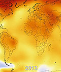 Global temperatures 2013