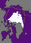 Arctic Sea Ice Extent September 2012