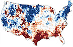 Groundwater Levels Continental United States 2011