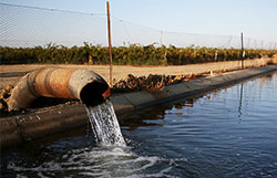 California irrigation canal