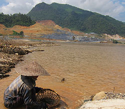 Xayaburi Dam construction
