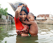 Monsoon floods Bangladesh